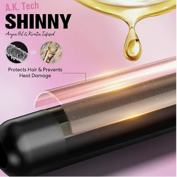 Farery 2 inch Curling Iron Lightweight  Ceramic Barrel, 9 Temp Digital Display - Picture 4 of 11